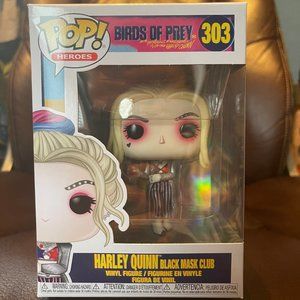 Funko POP! Heroes: Birds of Prey: Harley Quinn Black Mask Club #303
